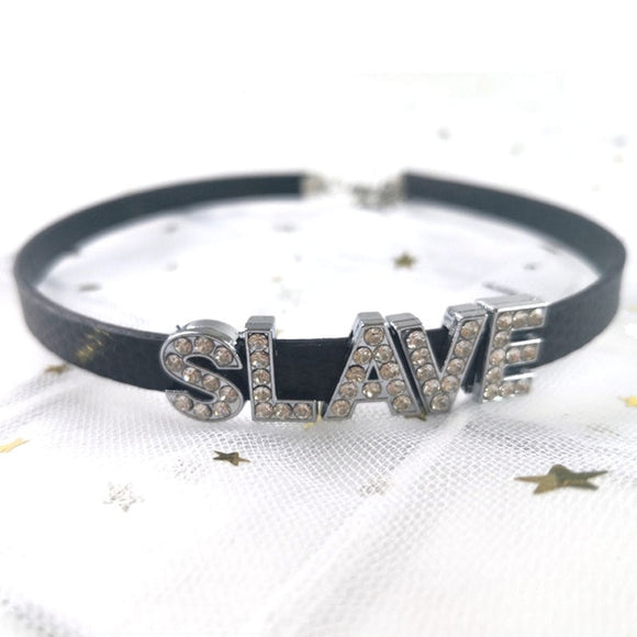 Jeweled Slave Neck Collar