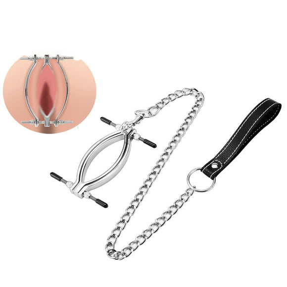 Clit Torture Pussy Leash