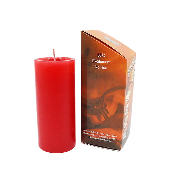 Red Sensual Candle Wax BDSM Toy
