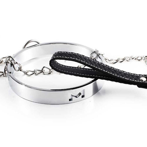 Bondage Roleplay Stainless Steel Collar