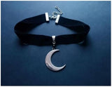  Bewitching Crescent Moon Collar 