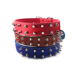  Fashionable Studded Leather Collar 