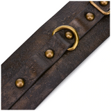  Vintage Style Leather Wrist Cuff 