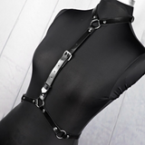  Sweet Leather Body Harness Lingerie 