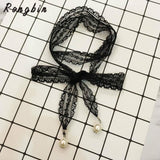  Elegant Black Collar Choker 