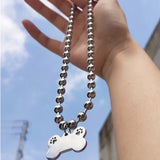  Stainless Dog Collar Sex Neckband 