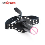  Multifunctional Double Dildo Gag 