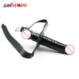  Multifunctional Double Dildo Gag 