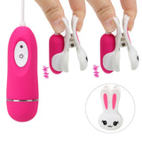  Vibrating Bunny Nipple Stimulator Toys 