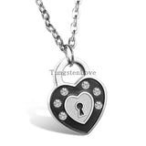  Heart Shaped Padlock and Key 