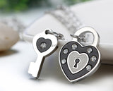  Heart Shaped Padlock and Key 