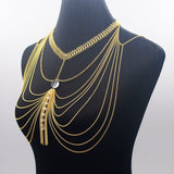  Luscious Submissive Body Chain Sexy Jewelry 