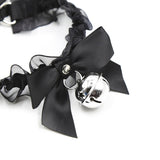  Black Ribbon Lace Collar 