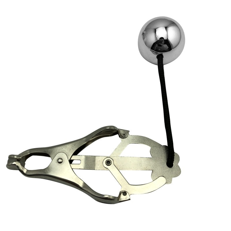 Ball of Torture Nipple Clamp Weights – Cum Swing With Me