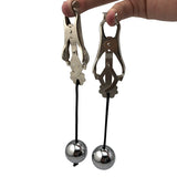  Ball of Torture Nipple Clamp Weights 