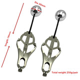  Ball of Torture Nipple Clamp Weights 