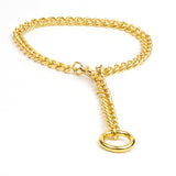  Chained Steel BDSM Collar 