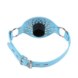  Studded Leather Mouth Ring Gag 