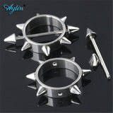  Spiky Mens Nipple Rings 