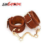  Gorgeous Brown Leather Cuff 