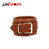  Gorgeous Brown Leather Cuff 