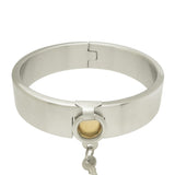  Ringed Locking Slave Collar 