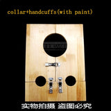  Madame's Natural Wooden Femdom Pillory 