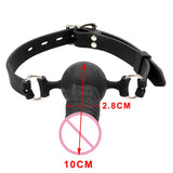  Locked Up Cuck Penis Ball Gag 