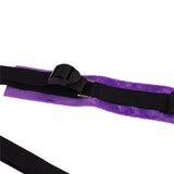 Intimate Plush Purple Sex Bed Restraints 