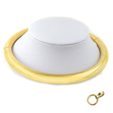  Stainless Gold Choker Collar 