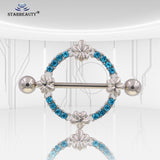  Orgasm Orb 14G Nipple Rings 