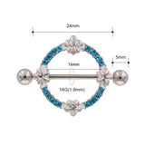  Orgasm Orb 14G Nipple Rings 