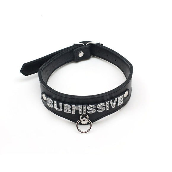 Jewel Encrusted Submissive Collar