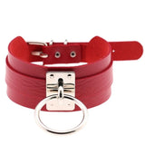  Adjustable Gothic Bondage Collar 