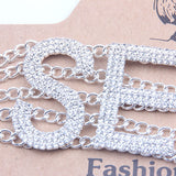  Jeweled Sexy BDSM Collar 