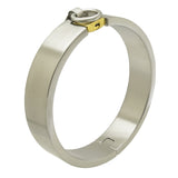  Ringed Locking Slave Collar 