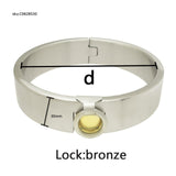  Ringed Locking Slave Collar 