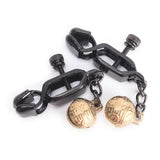  Wild Black Alligator Nipple Clamps 