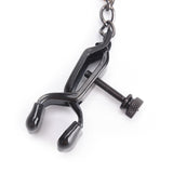  Wild Black Alligator Nipple Clamps 