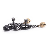  Wild Black Alligator Nipple Clamps 
