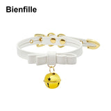  Leather Human Collar With Bell 