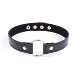  Bondage Leather Collar and Leash Set 