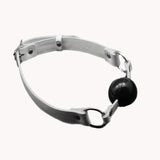  White Leather Under the Bed Restraints Set 