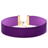  Velvet Cloth Choker 