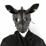  Horny Bunny Leather Gimp Mask 