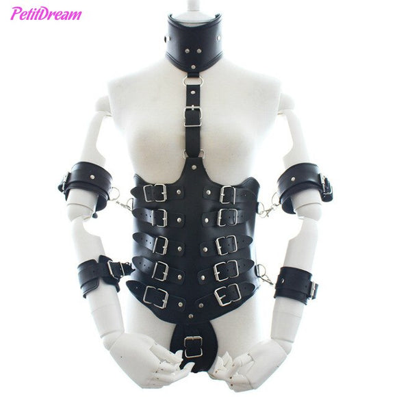 Slave Perfect Leather Harness BDSM Outfit