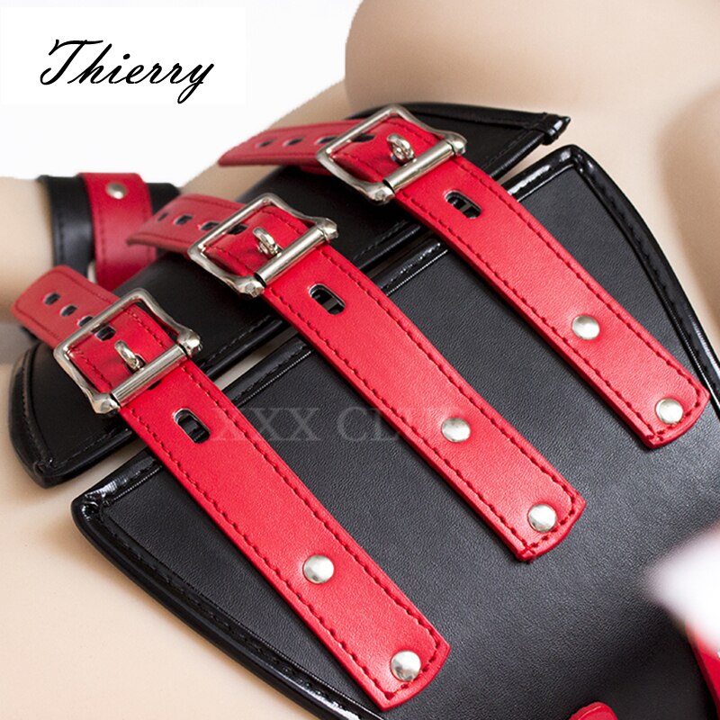 Corset-Like Leather Kinky Restraints