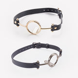  Fancy Metallic Open Mouth Gag 