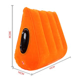  Orange Inflatable Sex Wedge 