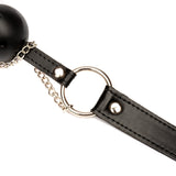  Shut Me Up Ball Gag With Nipple Clamps 
